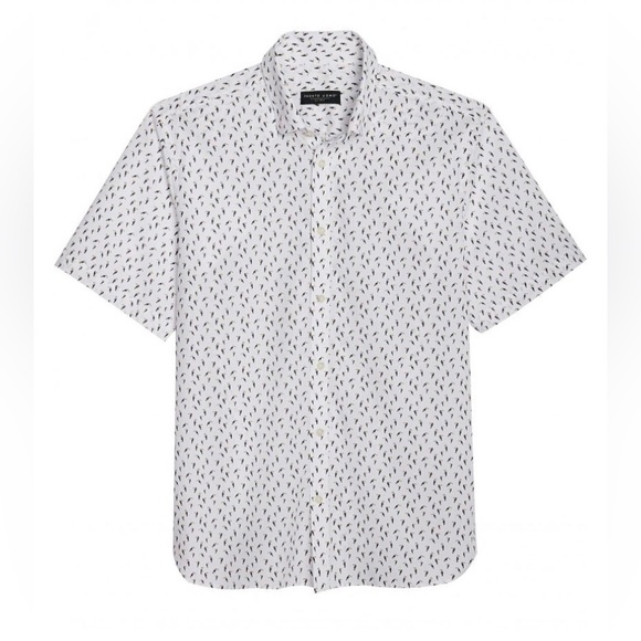 Pronto Uomo Toucan Print Mens Short Sleeve Cotton Shirt.  Sz XXL.    EUC! - Picture 1 of 10